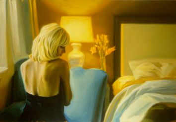 "Pamela"painting by Carrie Graber